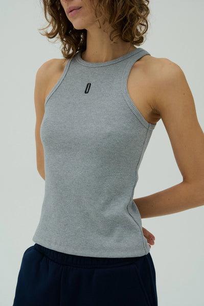 Tank Top - Pilka/Juoda