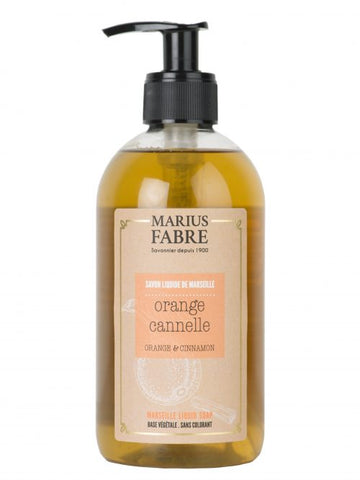 Marselio skystasis muilas Cinamonas ir Apelsino žievelė (400ml)