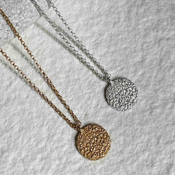 HANDCRAFTED 1.1 cm / 0.4 in 24K gold plated kaklo papuošalas