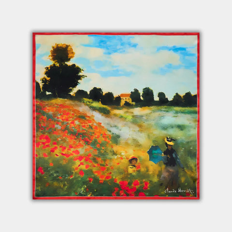 Claude Monet - Aguonų laukas prie Aržantėjo l 68 x 68 cm