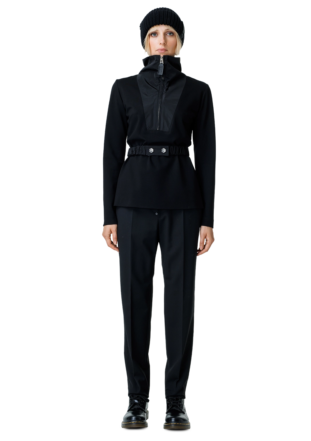 Sporty zip-up megztinis