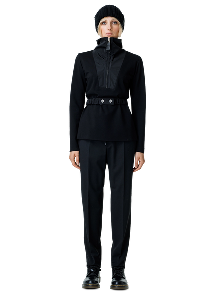 Sporty zip-up megztinis
