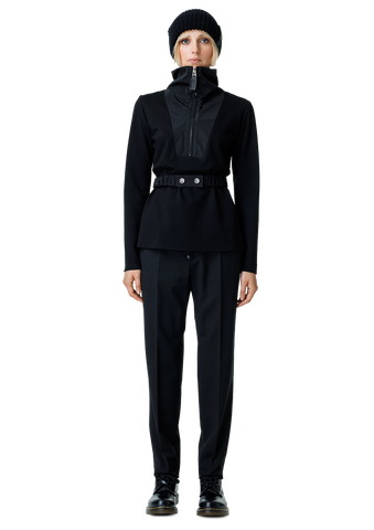Sporty zip-up megztinis