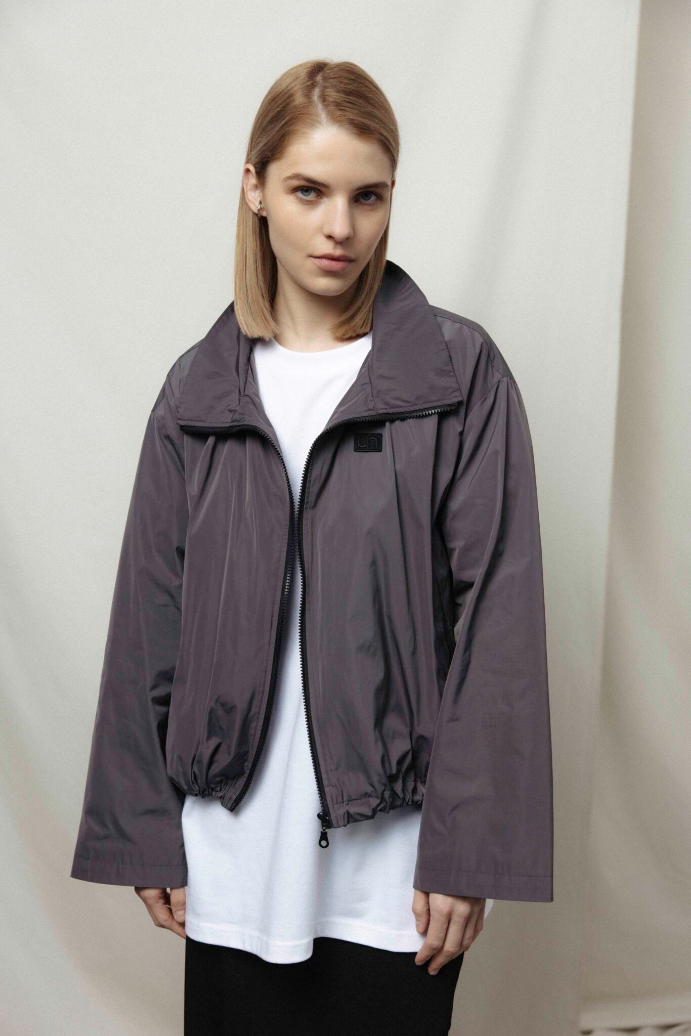 Gildi2 light with zipper bomberis