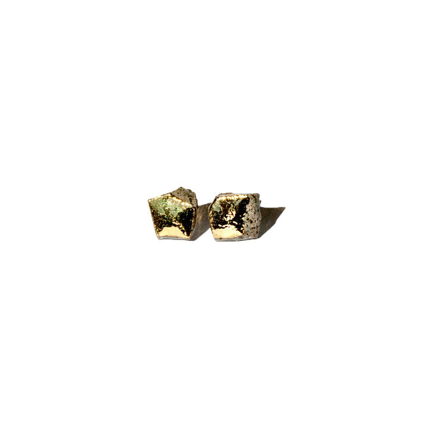 Auskarai – GOLDEN SMITHEREENS SMALL