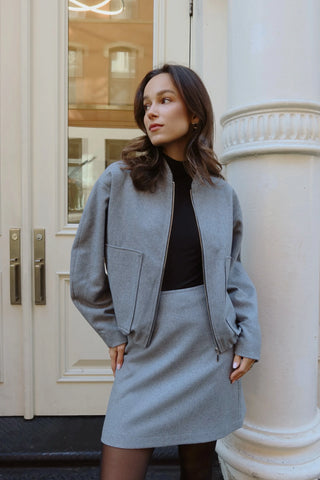 Pilkas švarkas Milano