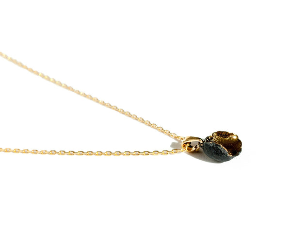 Kaklo papuošalas – BLACK MATTER SMALL GOLD
