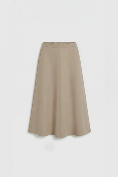 Taupe midi sijonas Levi