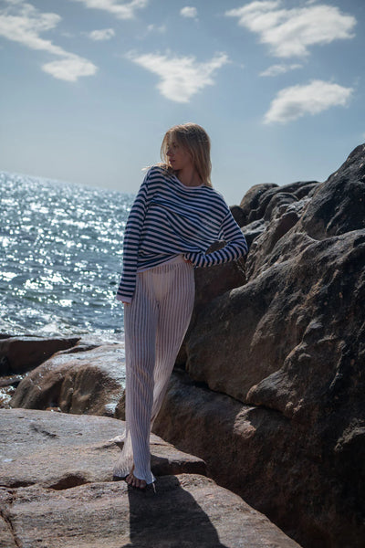 Tanto 100% palaidinė ilgomis rankovėmis mėlyna *UNISEX*