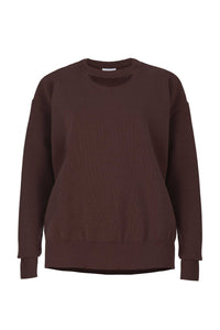 Rotondo 100% merino megztinis šokoladas