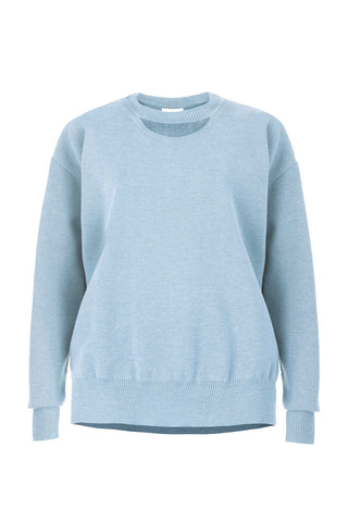 Rotondo 100% merino megztinis šviesiai mėlyna