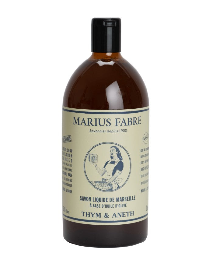 Skystasis Marselio muilas Čiobrelis ir krapai (1L)