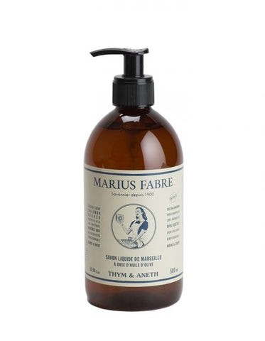 Skystasis Marselio muilas Čiobrelis ir krapai (500ml)