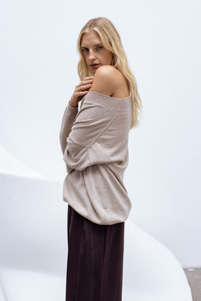 Segula deep v-neck megztinis