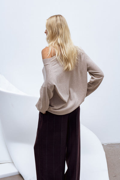 Segula deep v-neck megztinis