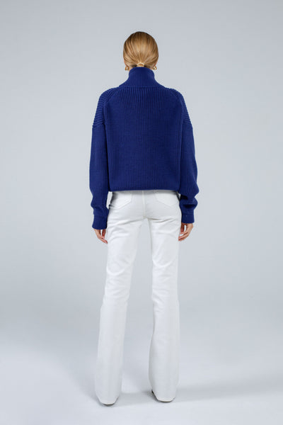 ‘BELLE’ dark blue megztinis