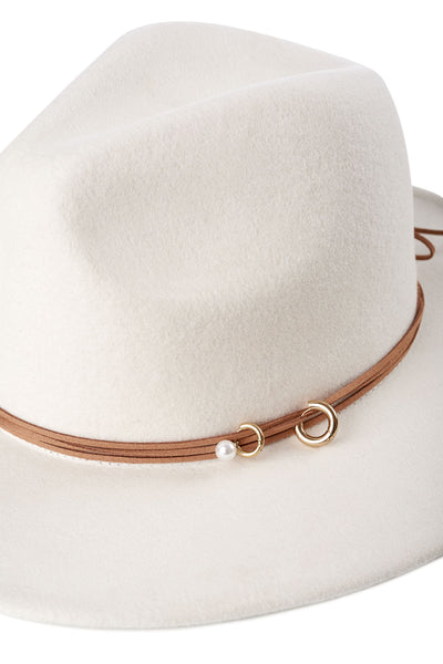 Chain fedora skrybėlė
