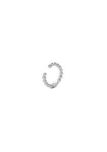 Champagne ear cuff silver