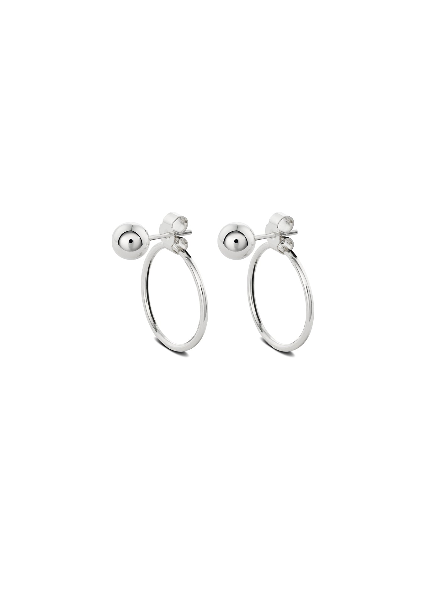 Chord silver auskarai