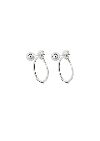 Chord silver auskarai