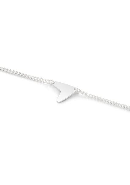Love silver apyrankė