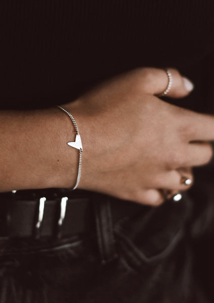 Love silver apyrankė