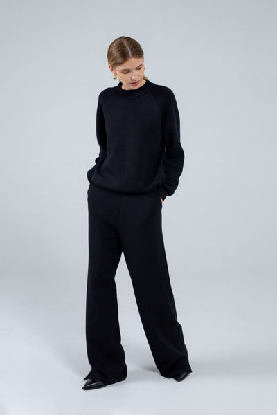 'PAULINE’ black megztinis