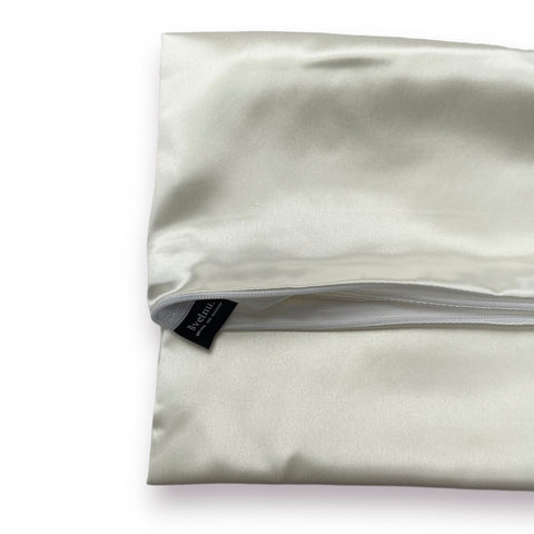Pieno spalvos šilkinis pagalvės užvalkalas