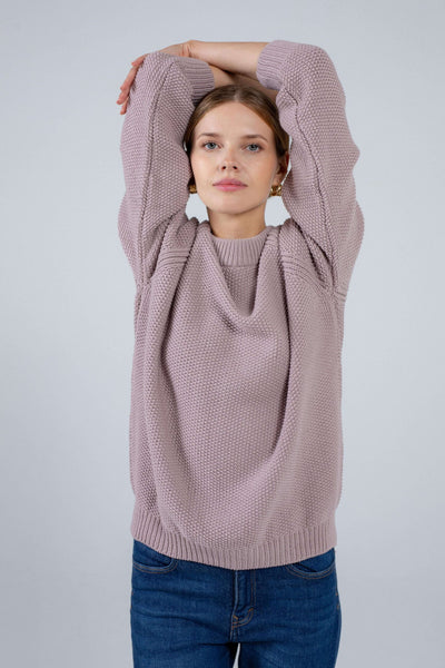 ‘SUZY’ light pink megztinis