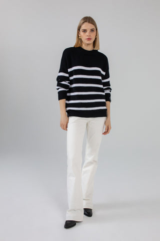 'ARIELLE’ black/white megztinis