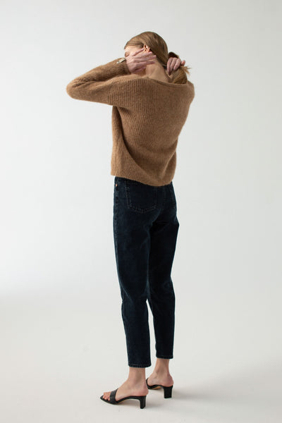 ‘GRETA’ camel brown kardiganas