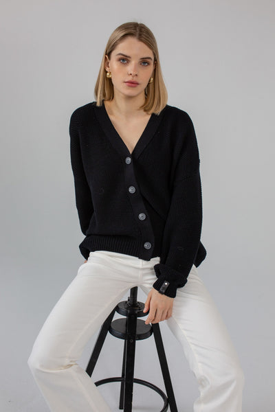 ‘JULIET’ black kardiganas