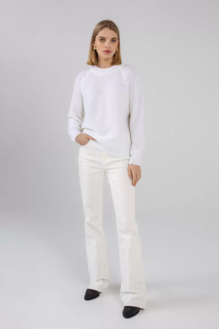 ‘SUZY’ white megztinis